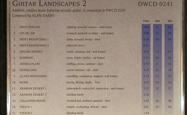 V.A.Library de Wolfe: 10CD aus 0240-0252, fr. Archives, de Wolfe(DWCD 02**), UK, 1998 - 10CD - Z193 - 15,00 Euro