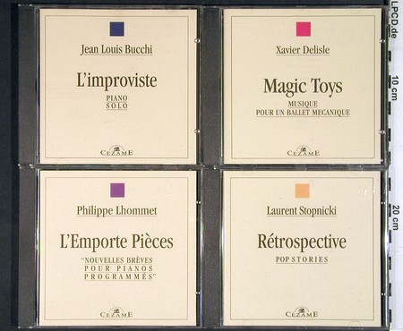 V.A.Library Cezame: 13CDs ausNr.CEZ 4001-4014,frArchive, Cezame (1992-1997)(CEZ 40**), EU,  - CD*13 - Z197 - 24,00 Euro