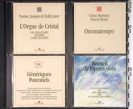 V.A.Library Cezame: 13CDs ausNr.CEZ 4001-4014,frArchive, Cezame (1992-1997)(CEZ 40**), EU,  - CD*13 - Z197 - 24,00 Euro