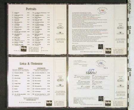 V.A.Library Cezame: 13CDs ausNr.CEZ 4001-4014,frArchive, Cezame (1992-1997)(CEZ 40**), EU,  - CD*13 - Z197 - 24,00 Euro