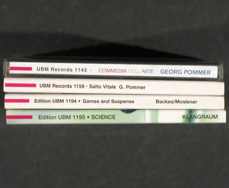 V.A.Library UBM  Edition/Rec.: 4CD aus Nr1143-1195,frLibrary, UBM Rec.(1993-2004)(UBM 11**), D,  - 4CD - Z198 - 10,00 Euro