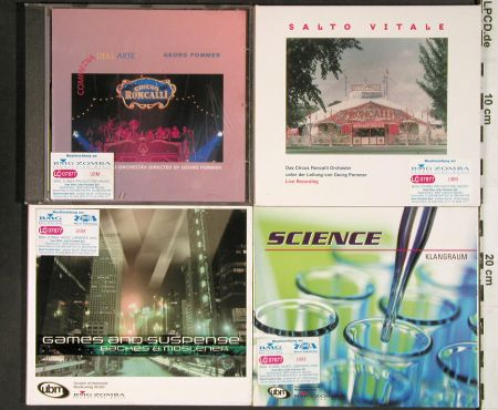V.A.Library UBM  Edition/Rec.: 4CD aus Nr1143-1195,frLibrary, UBM Rec.(1993-2004)(UBM 11**), D,  - 4CD - Z198 - 10,00 Euro