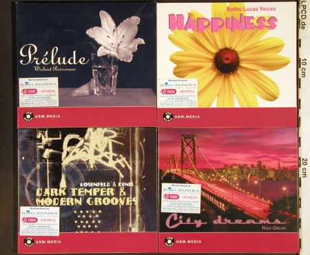 V.A.Library UBM Media: 10CD Nr.UBM 2101-2110, fr.Library, Edition UBM(2005-2006)(UBM 21**), D,  - 10CDs - Z199 - 15,00 Euro