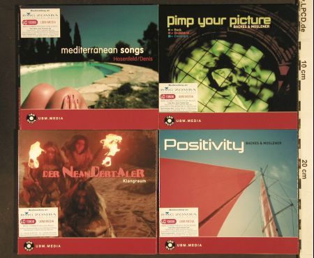 V.A.Library UBM Media: 10CD Nr.UBM 2111-2120, fr.Library, Edition UBM(UBM 21**), D, 2006 - 10CDs - Z200 - 15,00 Euro