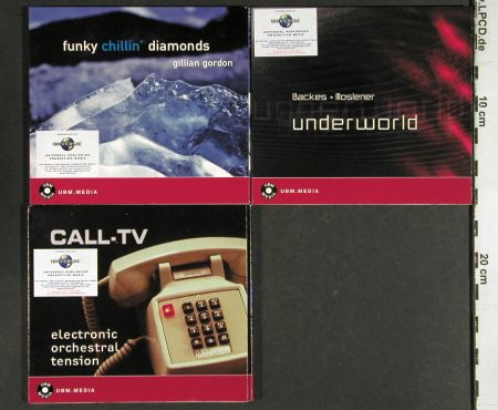 V.A.Library UBM Media: 11CD aus Nr.UBM 2121-2132,frLibrary, Edition UBM (2007-2007)(UBM 21**), D,  - 11CDs - Z201 - 16,50 Euro
