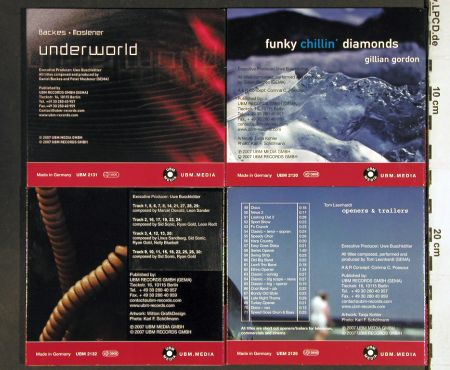 V.A.Library UBM Media: 11CD aus Nr.UBM 2121-2132,frLibrary, Edition UBM (2007-2007)(UBM 21**), D,  - 11CDs - Z201 - 16,50 Euro