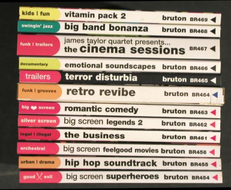 V.A.Library Bruton Music: 24CDs aus Nr.440-469,frLibrary,Digi, Bruton (2005-2008)(BR 4**), EU, 1*2CD,  - CD*24 - Z204 - 36,00 Euro