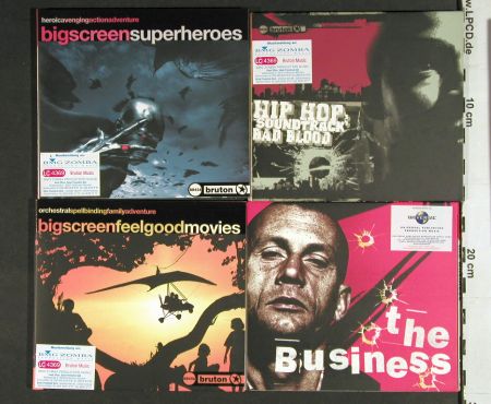 V.A.Library Bruton Music: 24CDs aus Nr.440-469,frLibrary,Digi, Bruton (2005-2008)(BR 4**), EU, 1*2CD,  - CD*24 - Z204 - 36,00 Euro