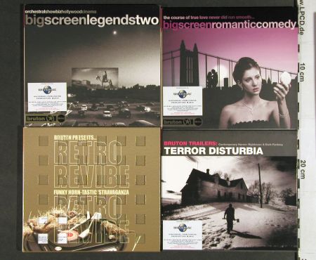 V.A.Library Bruton Music: 24CDs aus Nr.440-469,frLibrary,Digi, Bruton (2005-2008)(BR 4**), EU, 1*2CD,  - CD*24 - Z204 - 36,00 Euro