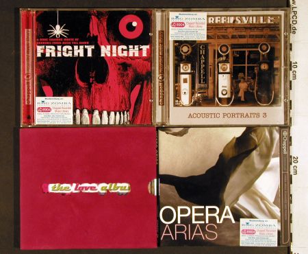 V.A.Library Chappel: 6CDs aus verschiedenen Serien,1*2CD, Chappell(CHAP ***), 1*Schuber,  - CD*6 - Z206 - 9,00 Euro