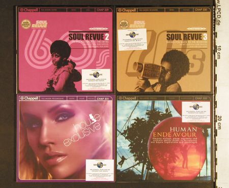V.A.Library Chappell: 18CDs aus Nr.311-334, from Library, Chappell (2005-2007)(CHAP 3**), UK, Digi,  - 18*CD - Z207 - 27,00 Euro