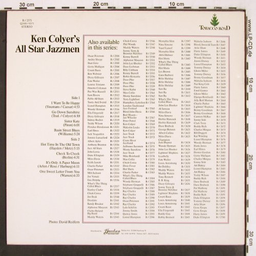 Colyer,Ken - All Star Jazzmen: Same, Vol.71, m /vg+, Tobacco Road (B/2571), D Typ: LP Best.-Nr.: V3066 Preis: 6,00 Euro
