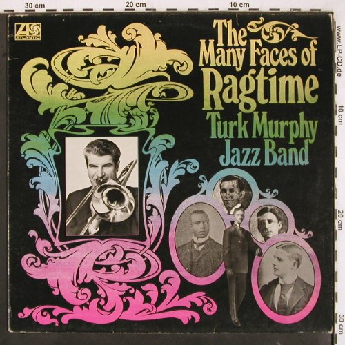 Turk Murphy Jazzband: The Many Faces of, Atlantic(ATL 40 502), D, 1972 - LP - V3185 - 9,00 Euro