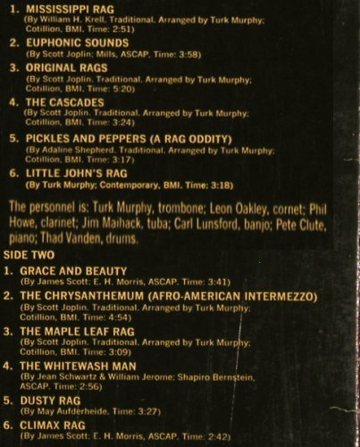Turk Murphy Jazzband: The Many Faces of, Atlantic(ATL 40 502), D, 1972 - LP - V3185 - 9,00 Euro