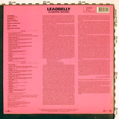 Leadbelly: Alabama Bound, Bluebird(NL90321), D,like new, 1989 - LP - V3463 - 12,50 Euro