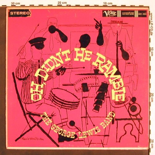 Lewis,George  Band - Autogr.: Oh,Didn't he Ramble, u.a.G.L. singn, Verve (MGV-8325), US,vg-/vg+, 1965 Typ: LP Best.-Nr.: V4444 Preis: 20,00 Euro