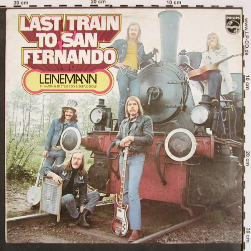 Leinemann: Last Train To San Fernando, m-/vg+, Philips (6305 185), D, 1973 Typ: LP Best.-Nr.: V4517 Preis: 7,50 Euro