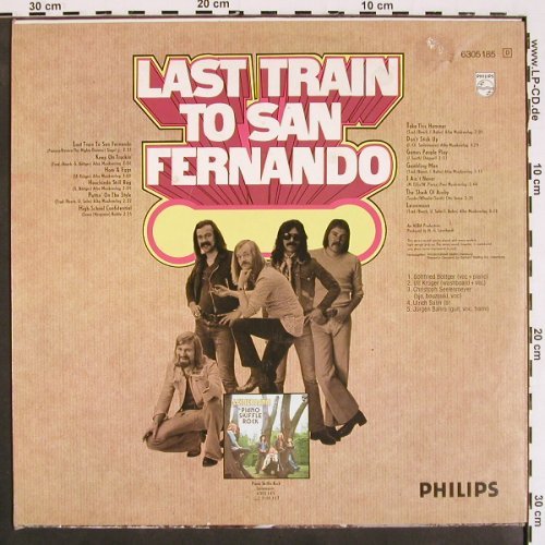 Leinemann: Last Train To San Fernando, m-/vg+, Philips (6305 185), D, 1973 Typ: LP Best.-Nr.: V4517 Preis: 7,50 Euro