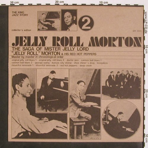 Morton,Jelly Roll: The Saga of Mister Jelly Lord (2), Joker (SM 3551), I, m-/vg+, 1973 Typ: LP Best.-Nr.: V4683 Preis: 6,00 Euro