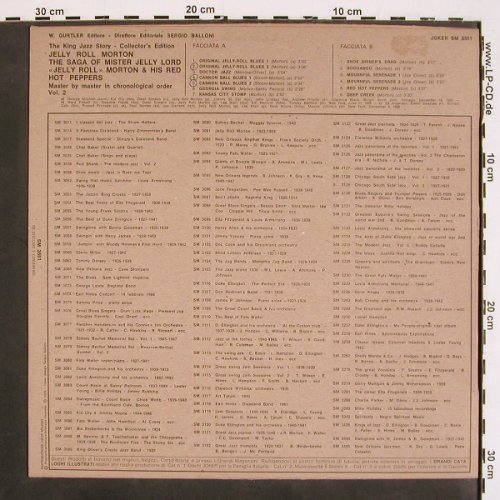 Morton,Jelly Roll: The Saga of Mister Jelly Lord (2), Joker (SM 3551), I, m-/vg+, 1973 Typ: LP Best.-Nr.: V4683 Preis: 6,00 Euro