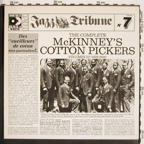 Mc Kinney's Cotton Pickers: Vol.1/2  (1928-1929), Foc, RCA (NL89766(2)), D, 1986 Typ: 2LP Best.-Nr.: V4763 Preis: 9,00 Euro