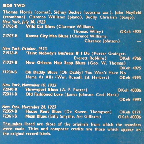 Morris,Thomas: w.his Past Jazz Masters/WilliamsB5, Fountain (FJ-113), UK, 1976 Typ: LP Best.-Nr.: V4765 Preis: 7,50 Euro