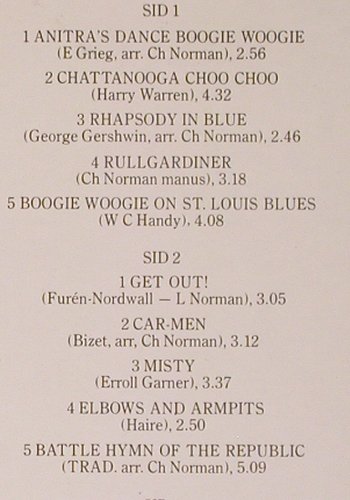 Norman,Charlie: The Boogie Woogie Touch, Foc, S.I.R. (SLP 000 005-6TK), S, 1979 Typ: 2LP Best.-Nr.: V4789 Preis: 11,50 Euro