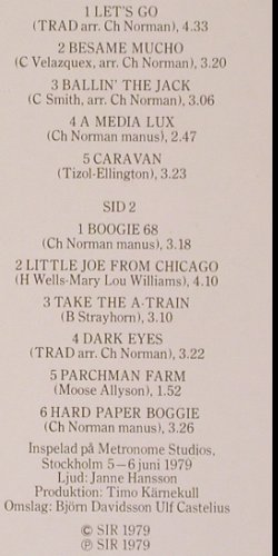 Norman,Charlie: The Boogie Woogie Touch, Foc, S.I.R. (SLP 000 005-6TK), S, 1979 Typ: 2LP Best.-Nr.: V4789 Preis: 11,50 Euro
