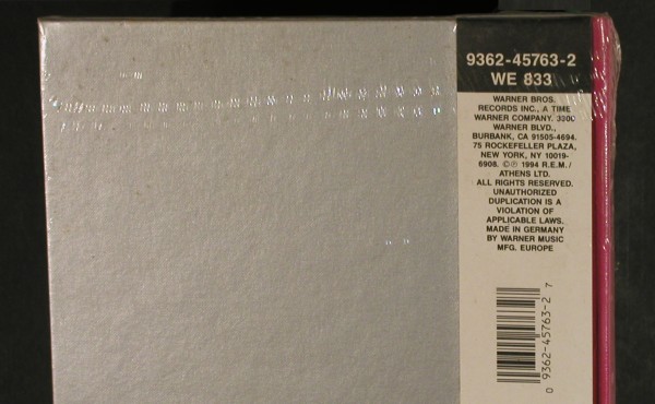 R.E.M: Monster. Lim.Ed.Version,52 pageBook, WB(9362-45763-2), D,FS-New, 1994 - CD - 80471 - 20,00 Euro