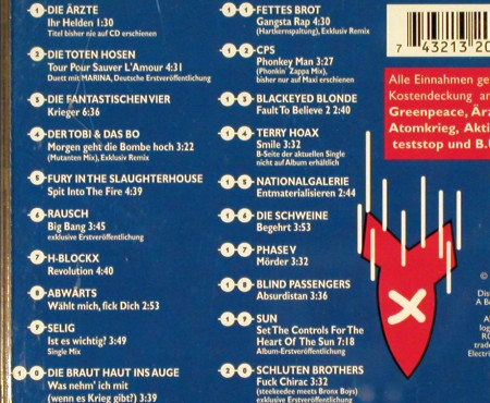 V.A.Stop Chirac: Ärzte,TotenHosen..Schluchten Broth., RCA(74321 32091-2), D, 20 Tr., 1995 - CD - 84522 - 5,00 Euro