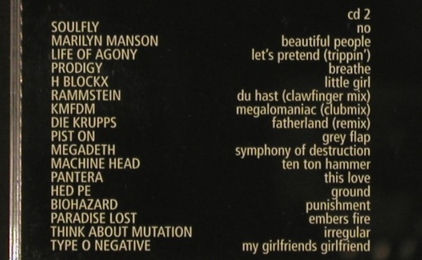 V.A.Lars Ricken's Hotshot: Megadeth, Skunk Anansie, &Auml;rzte.., Our Choice (RTD 195.3474.2), D, 1998 Typ: 2CD Best.-Nr.: 84523 Preis: 7,50 Euro.