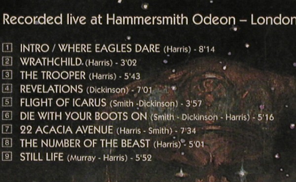 Iron Maiden: Die with your boots on,Part 1+2,'83, Golden Stars/On The Road(GSCD 1080/1081), I, LikeNew, 1991 - CD*2 - 84525 - 40,00 Euro