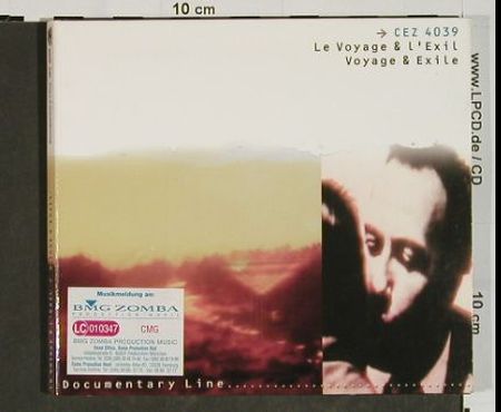 V.A.Le Voyage & L'Exil: C.Polikar..Helen Blazy, fr.Library, Cezame, 30Tr. (CEZ 4039), EU,Digi Typ: CD Best.-Nr.: 84501 Preis: 10,00 Euro.