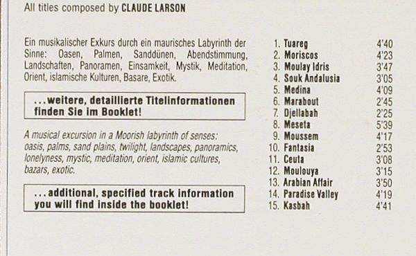 Larson,Claude: Arabian Affair, Selected Sound(5098), D, 1991 - CD - 84484 - 10,00 Euro
