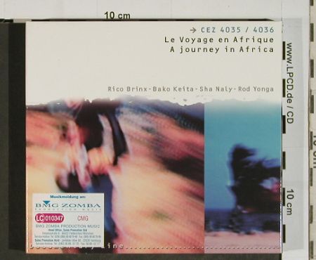 Brinx,Rico&sol;Keita&sol;Sha Naly&sol;Rod Yonga: Le Voyage en Afrique,fr.Library, Cezame, 91Tr, (CEZ 4035&sol;4036), EU,Digi Typ: 2CD Best.-Nr.: 84502 Preis: 12,50 Euro.