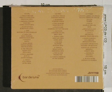 V.A.Bedouin Cafe: Sublime Bedouin Beats,FS-New,sealed, Bar de Lune(BARDcd13), UK, 2005 - 3CD - 84532 - 12,50 Euro