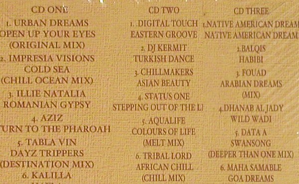 V.A.Bedouin Cafe: Sublime Bedouin Beats,FS-New,sealed, Bar de Lune(BARDcd13), UK, 2005 - 3CD - 84532 - 12,50 Euro