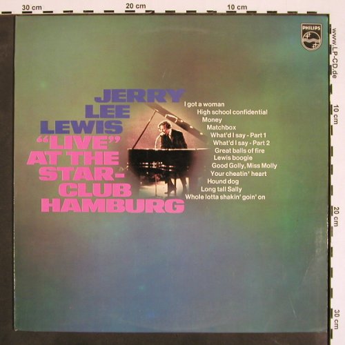 Lewis,Jerry Lee: Live At Star-Club Hamburg (1964), Philips(6830 016), S, Ri, 1970 - LP - V4196 - 25,00 Euro
