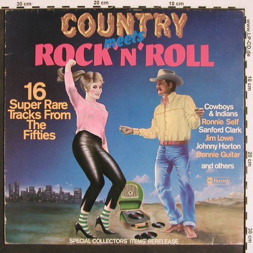 V.A.Country meets Rock'n'Roll: 16 Super Rare Tracks from the 50s, ABC(28 082 ET), D, Mono, 1978 - LP - V4365 - 7,50 Euro