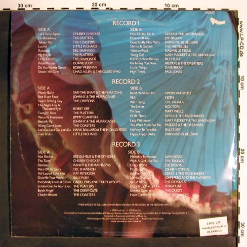 V.A.Keep on Rockin': 60 Great Rock'n'Roll Hits, K-tel (NE0633), F/UK, 1978 Typ: 3LP Best.-Nr.: V4567 Preis: 7,50 Euro