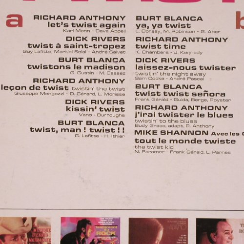 V.A.Twist! - le bon vieux temps du: Dick Rivers, Burt Blanca, R.Anthony, MFP (2M 046-13158), F,vg+/vg+ Typ: LP Best.-Nr.: V4734 Preis: 7,50 Euro