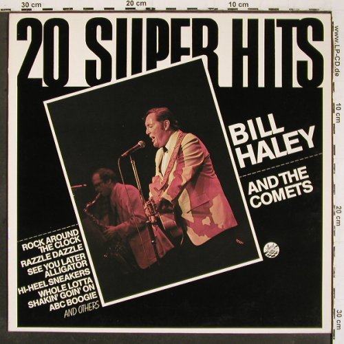 Haley,Bill & Comets: 20 Super Hits, Strand (6.24586 AP), D, 1979 Typ: LP Best.-Nr.: V6288 Preis: 6,00 Euro.