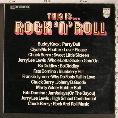 V.A.This Is...Rock 'n' Roll: Buddy Knox...Chuck Berry, vg+/m-, Philips(6436 003), UK, 1970 - LP - V6920 - 4,00 Euro