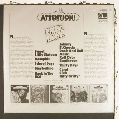 Berry,Chuck: Attention!, Fontana (6430 022), D Typ: LP Best.-Nr.: V7715 Preis: 6,00 Euro.