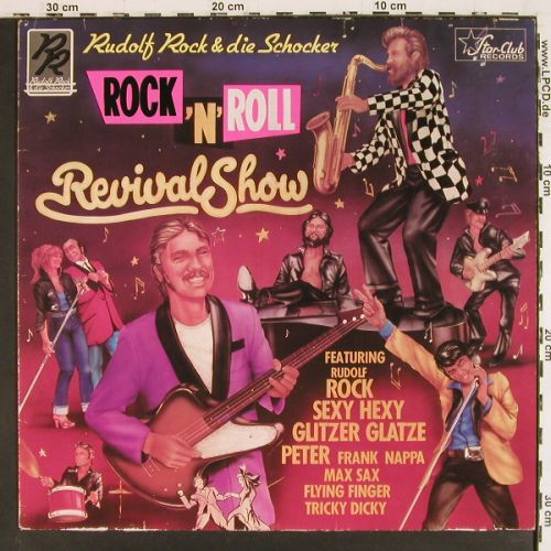 Rudolf Rock & die Schocker: R'n'R Revival Show, m-/vg+, Star Club(9198 028), D, 1979 - LP - V7783 - 6,00 Euro