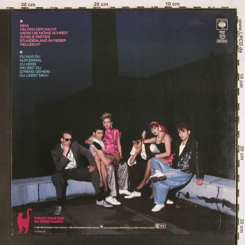 Ace Cats: Stundenlang Im Fieber, CBS(CBS 26 683), NL, 1985 - LP - V7786 - 7,50 Euro