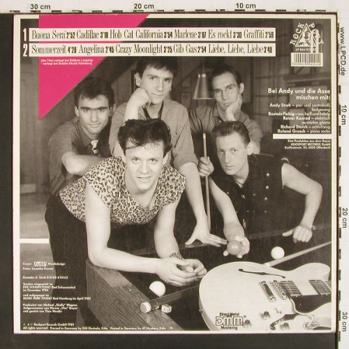 Andy und die Asse: Same, Rock Port(066-15 5420), D, 1985 - LP - V7789 - 12,50 Euro