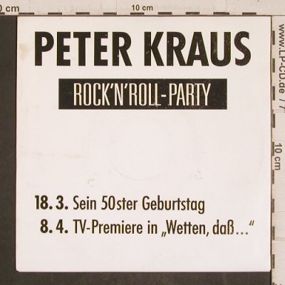Kraus,Peter: R'n'R Party (50.Geburtstag), Polydor(889 012-7), D Promo,  - 7inch - T5796 - 9,00 Euro