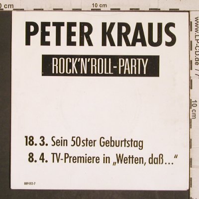 Kraus,Peter: R'n'R Party (50.Geburtstag), Polydor(889 012-7), D Promo,  - 7inch - T5796 - 9,00 Euro