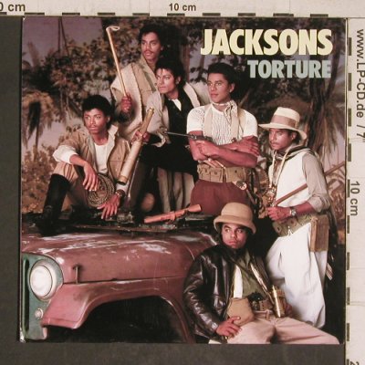 Jacksons: Torture, Only Cover, Epic (A-4675), NL, 1984 Typ: Cover Best.-Nr.: T5834 Preis: 3,00 Euro.